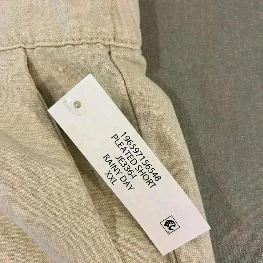 🤎”Joie” NWT Rainy Day/Oatmeal Pleated Shorts w/ Front & Back Pockets Size XXL🤎 - Picture 7 of 12